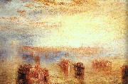 Joseph Mallord William Turner Approach to Venice USA oil painting artist